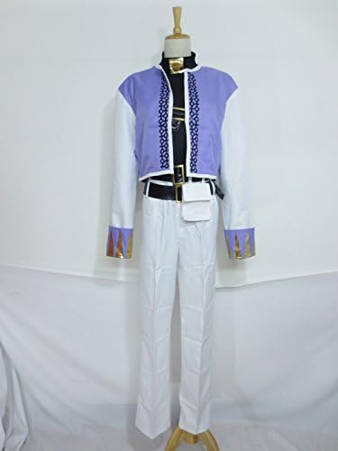Jotaro Kujo Third Ver. White Cosplay Costume - Anime Manga JoJo's Bizarre Adventure Outfit for Men (Size L) - Perfect for Halloween, Conventions & Role-Playing