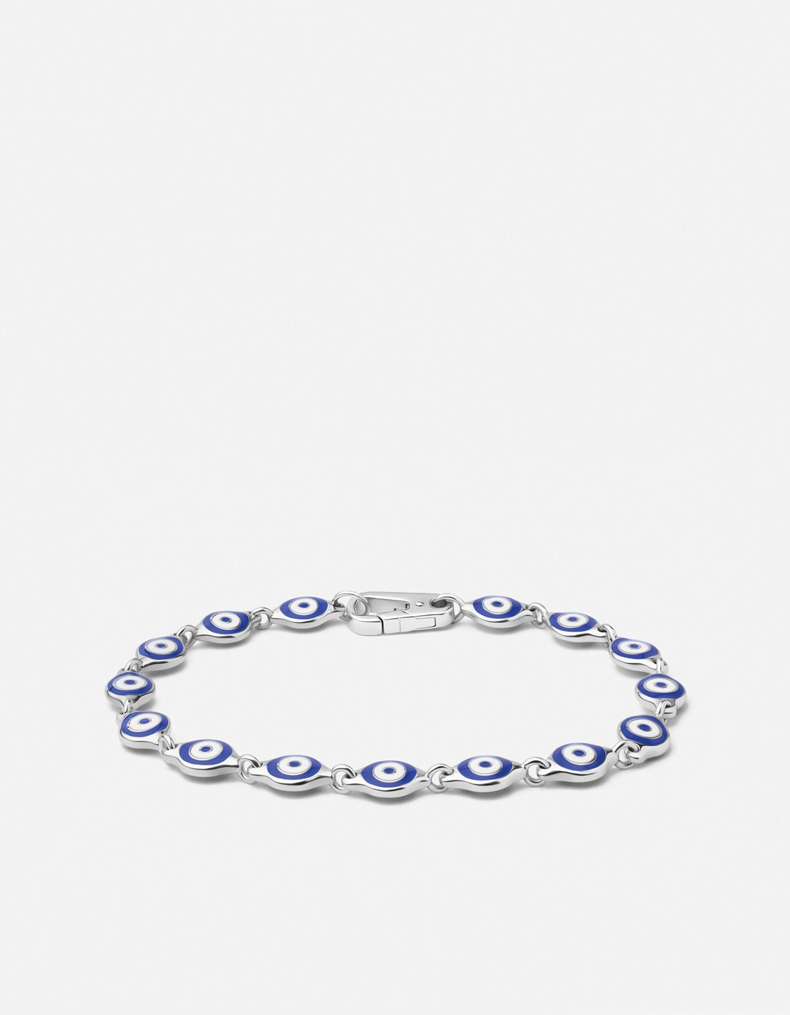 Blue Eye Bracelet for Women - Genuine Sterling Silver Protection Jewelry - Perfect for Everyday Wear & Gift Giving