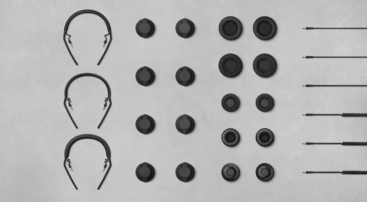 AIAIAI E08 Alcantara Over-Ear Earpad Replacement - Modular Ear Cushion for TMA-2 Headphones | Comfort Upgrade for Studio, Gaming & Travel Use