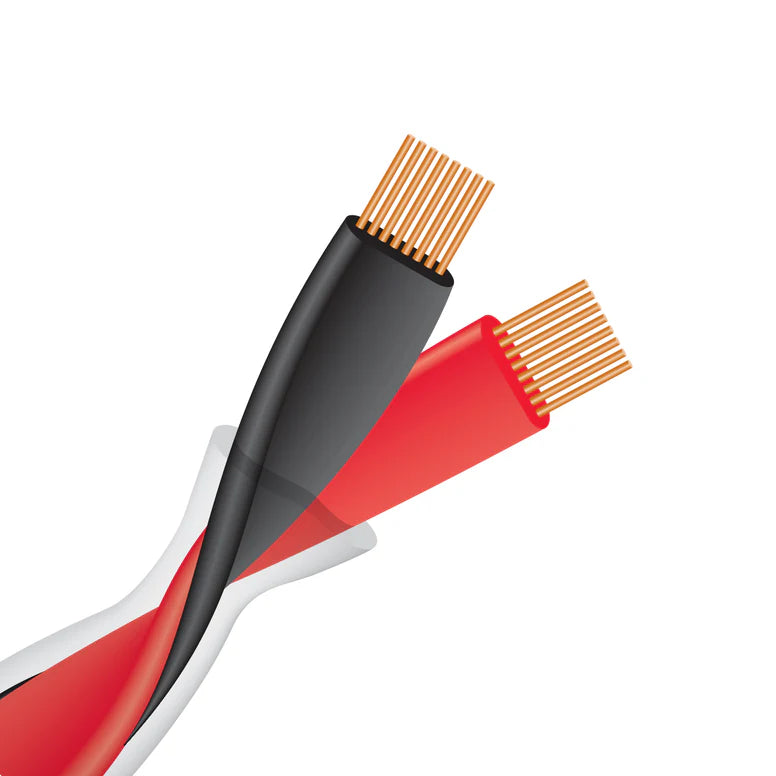 Wireworld Helicon™ 16x OFC High-Performance Speaker Cable - Perfect for Home Theater Systems and Audiophile Setups