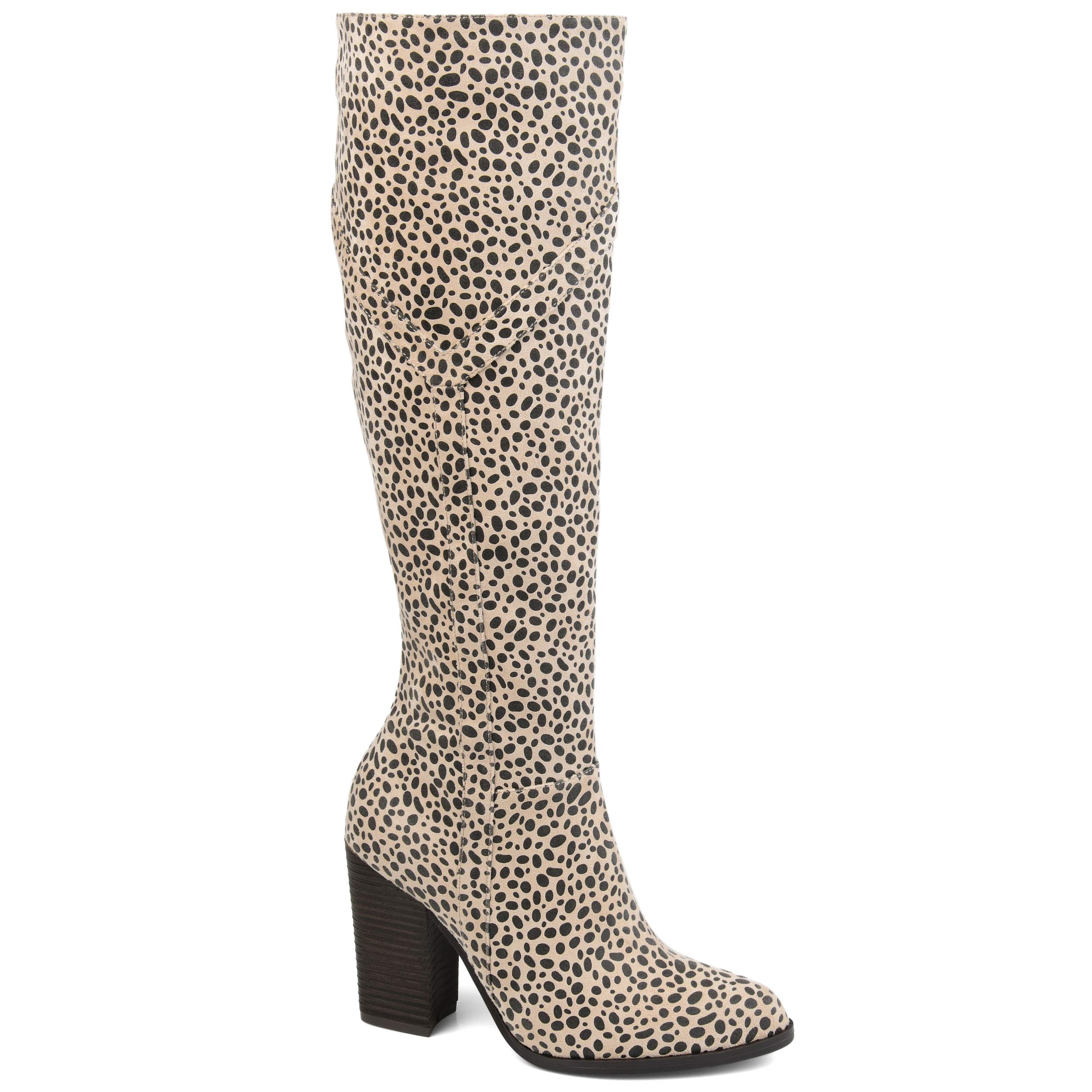 Journee Collection Women's Knee High Boots - Comfortable Leather Riding Boots for Women, Stylish Fall & Winter Fashion Booties - Perfect for Office, Dating & Casual Outfits