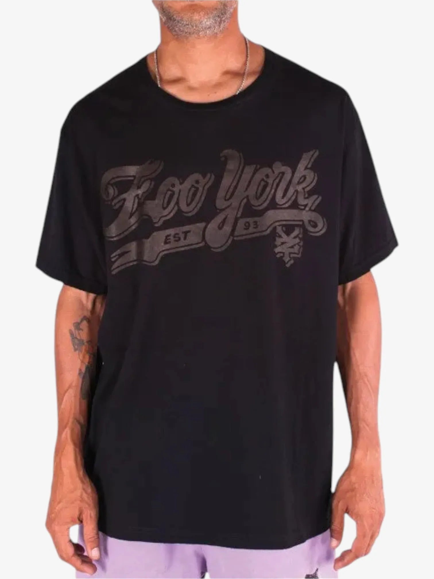 Zoo York Maltinto Immergruen Black T-Shirt for Men - Stylish Streetwear Tee for Casual Wear, Skateboarding & Urban Fashion