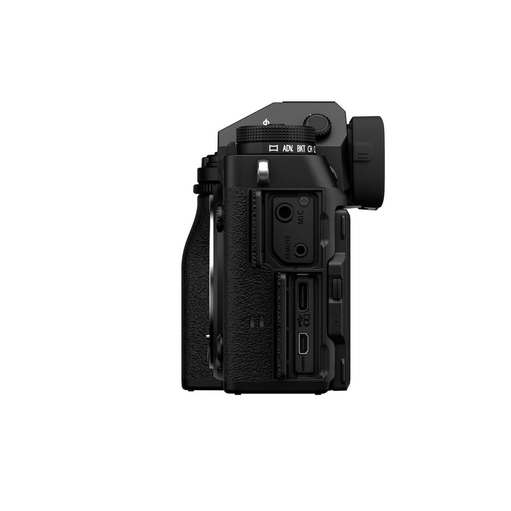 FUJIFILM X-T5 Mirrorless Digital Camera (Black) - Professional 40MP APS-C Sensor, 5-Axis IBIS, 4K Video - Perfect for Travel, Street & Portrait Photography