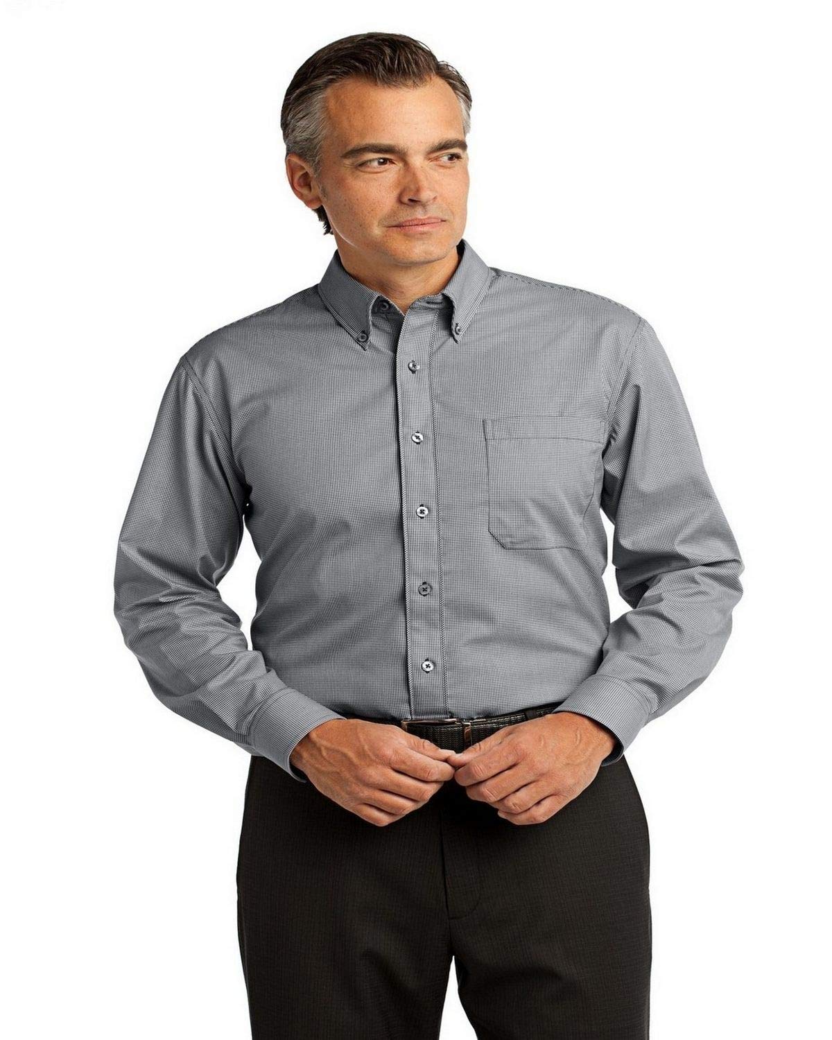 Red House Women's French Cuff Non-Iron Pinpoint Oxford Shirt - Premium Wrinkle-Free Dress Shirt for Office, Business & Formal Occasions
