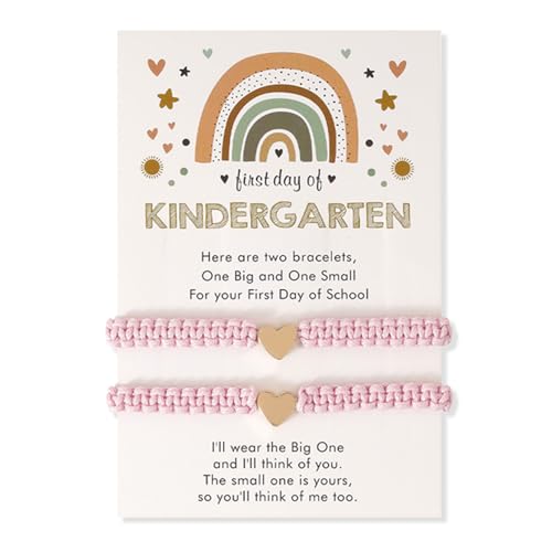 I3:heart bracelet-pink
