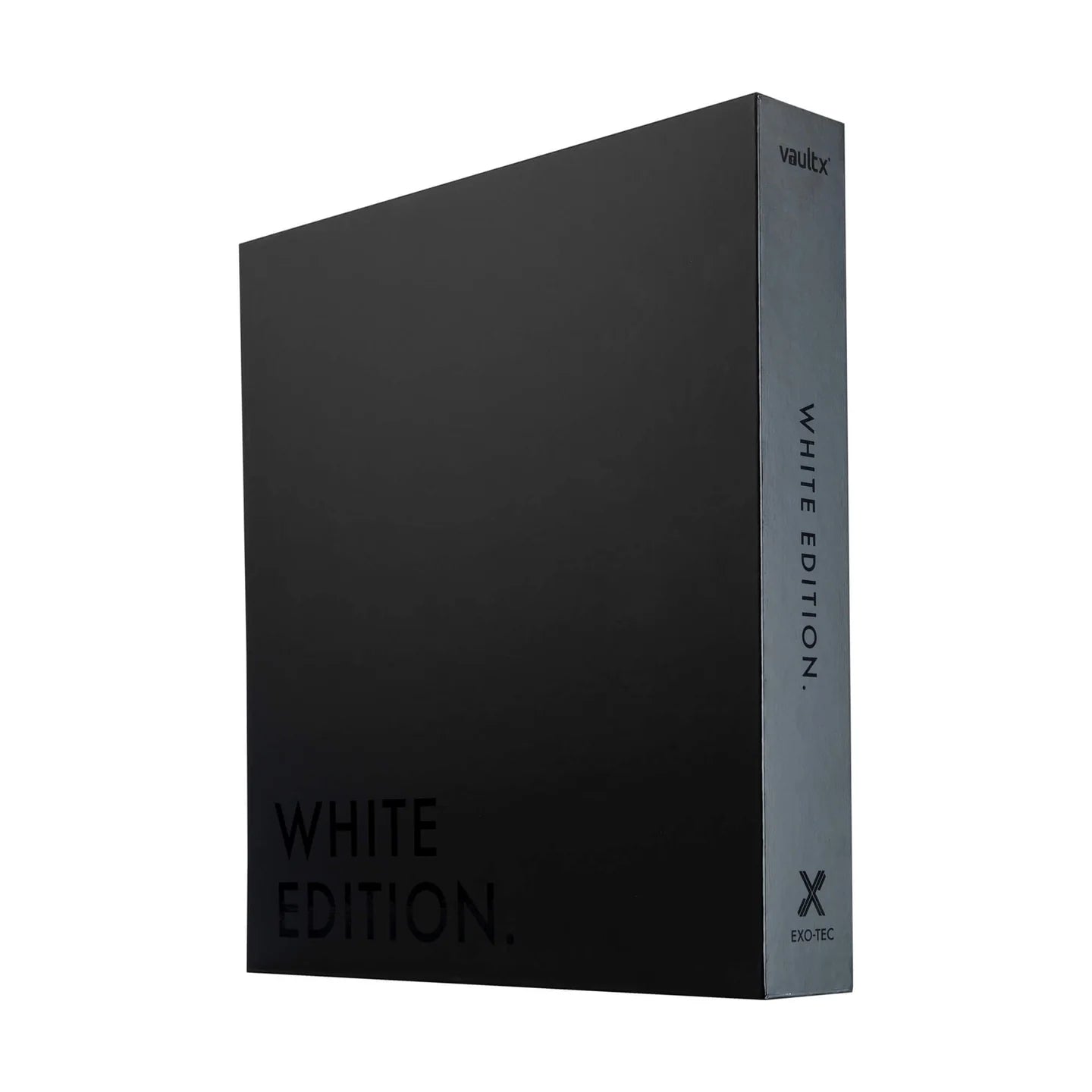 Vault X EXO TEC 12 Pocket Zip Binder - Premium White Trading Card Binder for Pokemon, MTG & Sports Cards - Perfect for Collectors & Card Game Players