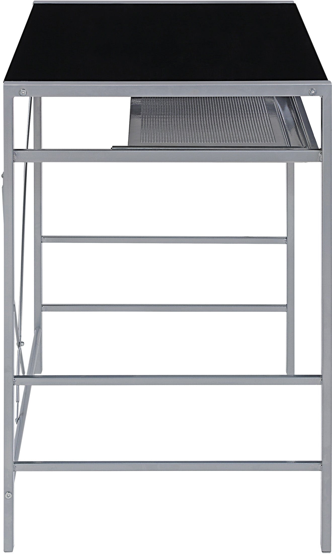 Office Star Zephyr Computer Desk [ZHR3620] - Modern Home Office Desk with Sturdy Metal Frame for Work & Study - Perfect for Small Spaces & Remote Work