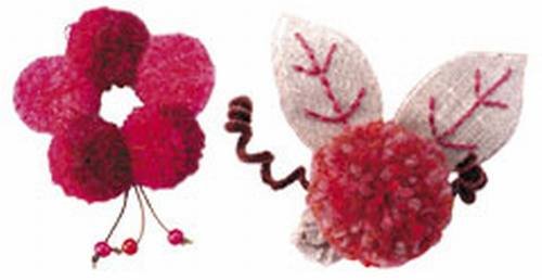 Premium Clover Super Pom Pom Maker Kit - DIY Craft Tool for Yarn, Wool, and Fabric - Japan Import - Perfect for Knitting, Crochet, Scarf & Home Decor Projects
