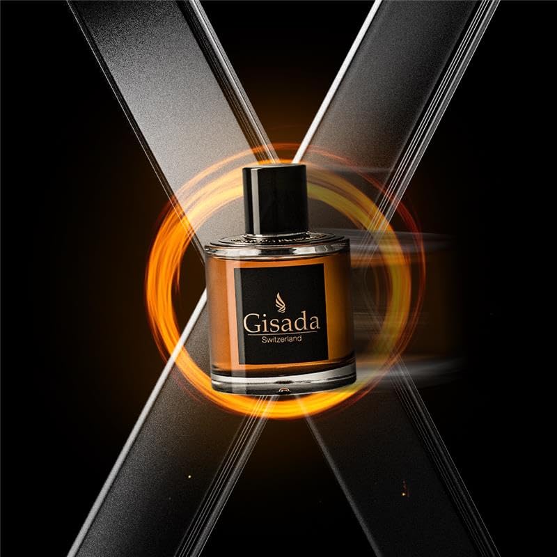 Gisada Ambassador Men's Cologne - Swiss-Made Luxury Perfume with Spicy, Floral & Citrus Notes - Fresh Citrus & Warm Woody Fragrance for Men - 1.7 fl.oz Eau de Toilette - Perfect for Daily Wear, Office & Evening Events