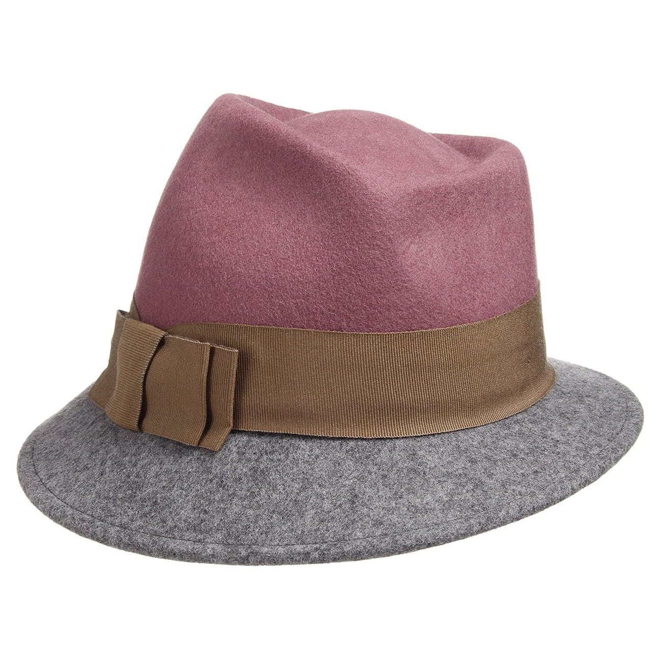 Lierys Asym Twotone Wool Felt Hat - Stylish Winter Fashion Accessory for Women | Perfect for Outdoor Events, Travel & Cold Weather