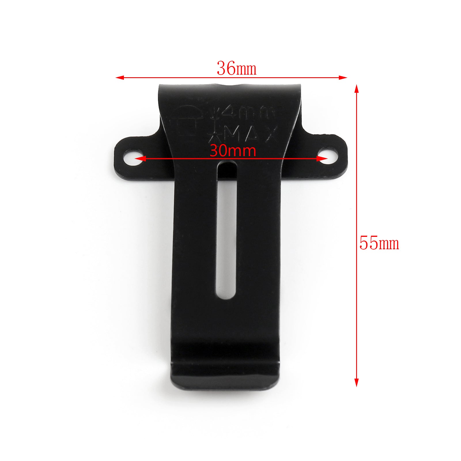 10-Pack Metal Belt Clip for Kenwood TK-208 TK-308 TH-22AT TH-42AT BF-888S BF-666S BF-777S - Durable Radio Accessory for Security, Construction & Outdoor Work