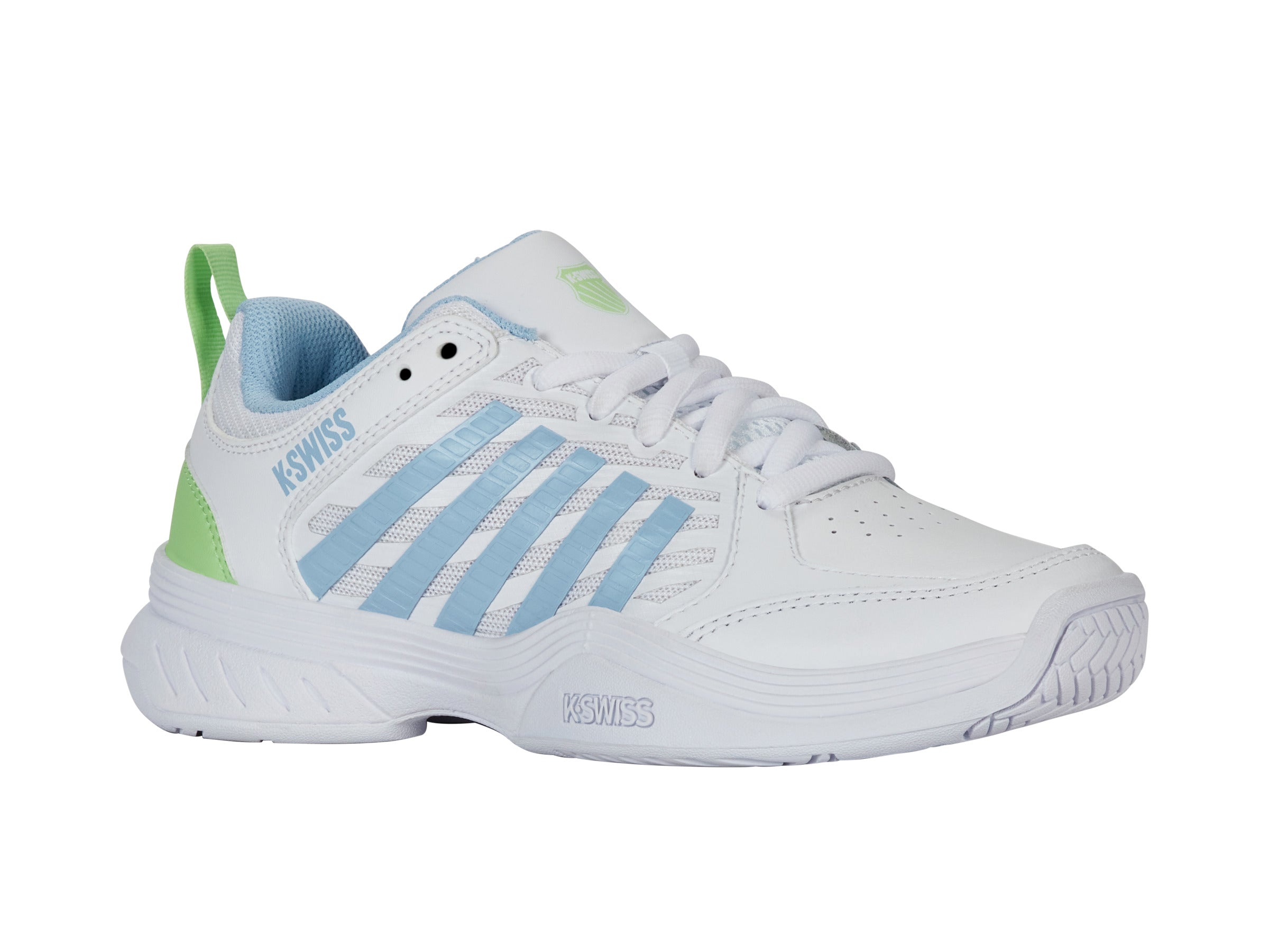 Nike Court Express 2 Men's Tennis Shoes - White/Dutch Canal/Paradise Green | Lightweight Cushioned Sneakers for Casual Wear & Court Sports | Perfect for Tennis, Gym, and Everyday Fashion