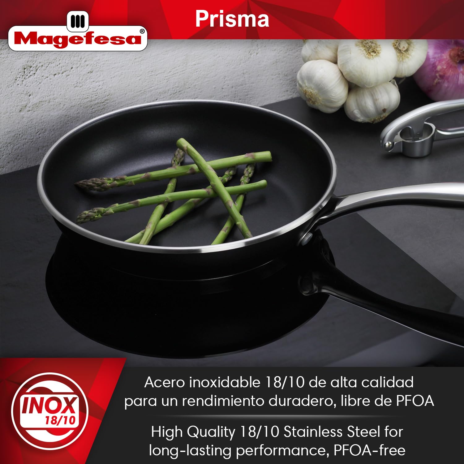 MAGEFESA Prisma Nonstick Frying Pan Set - 7.8