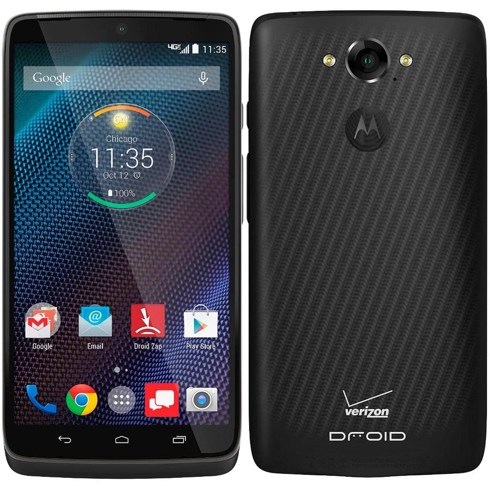 Motorola Droid Turbo 4G LTE Unlocked Smartphone for Verizon - Fast Wireless Connectivity for Work & Travel