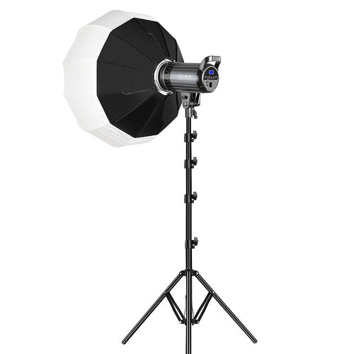 GVM G100W Bi-Color LED Video Light Kit with Lantern Softbox - Professional Studio Lighting for Photography, YouTube Videos & Live Streaming