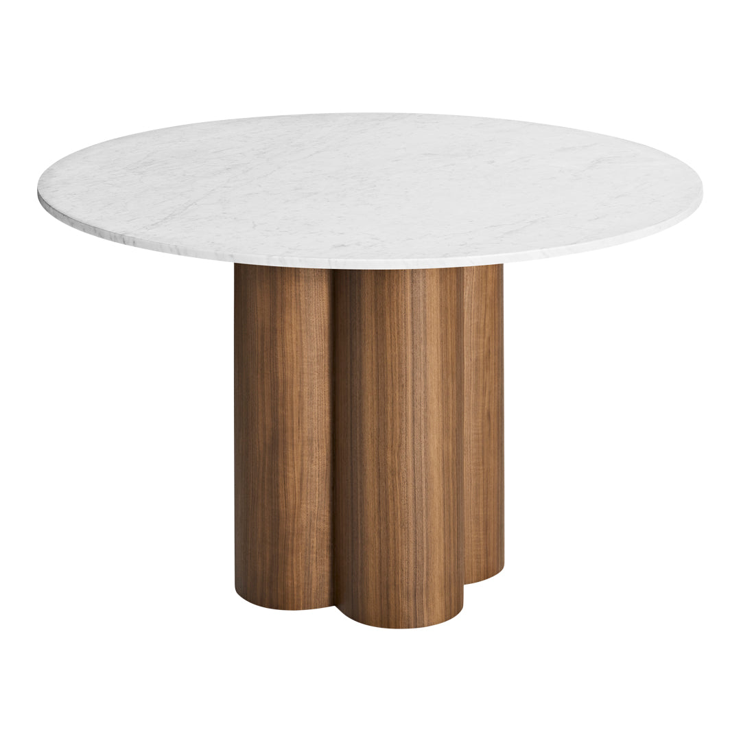 4/4 Round Dining Table Set - Modern & Elegant for Kitchen, Dining Room, or Outdoor Patio