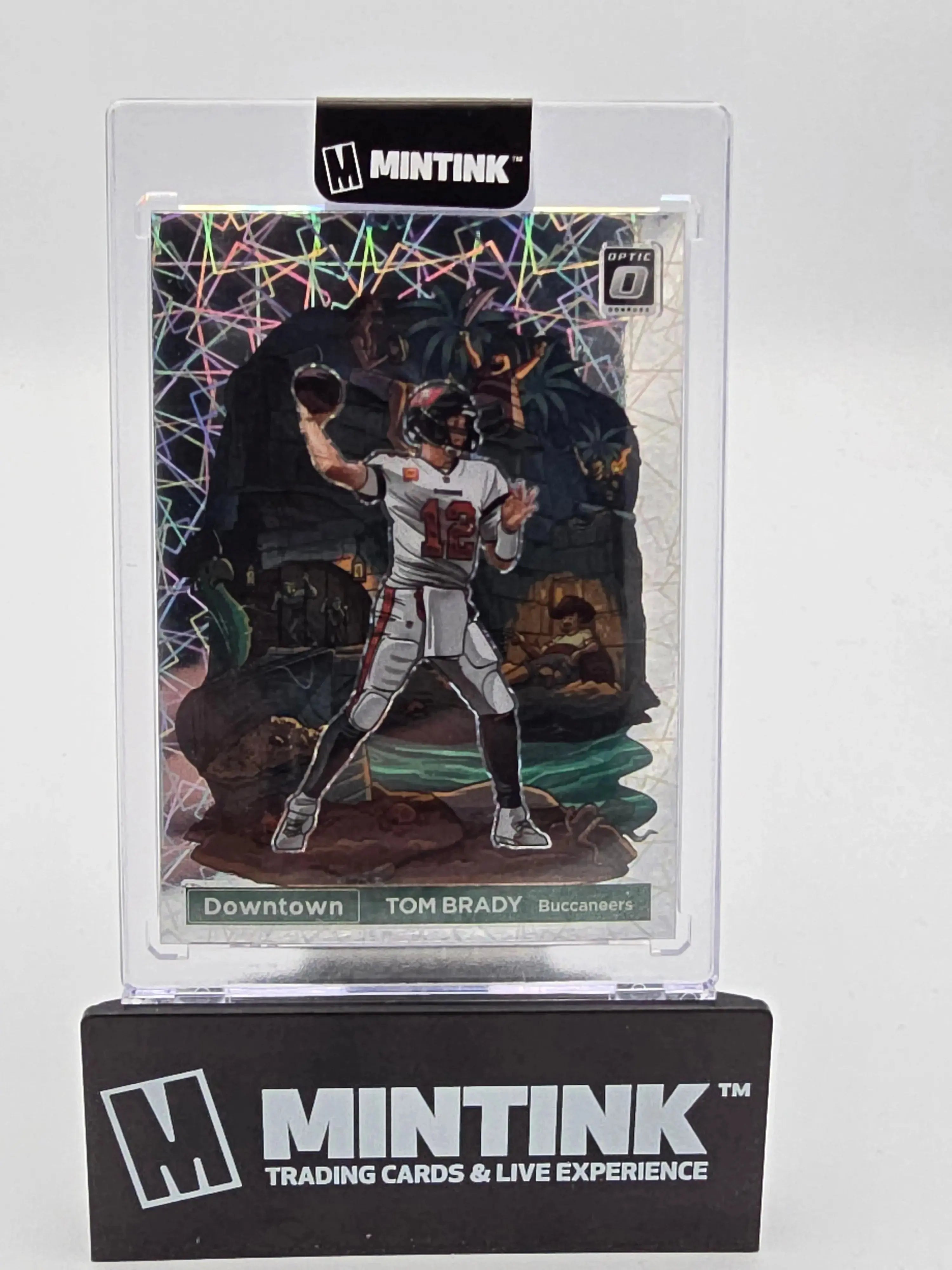 2022 Panini Donruss Optic Football Tom Brady Downtown #DT TB Rare Trading Card - Perfect for NFL Collectors, Sports Memorabilia Fans & Investment Collectibles
