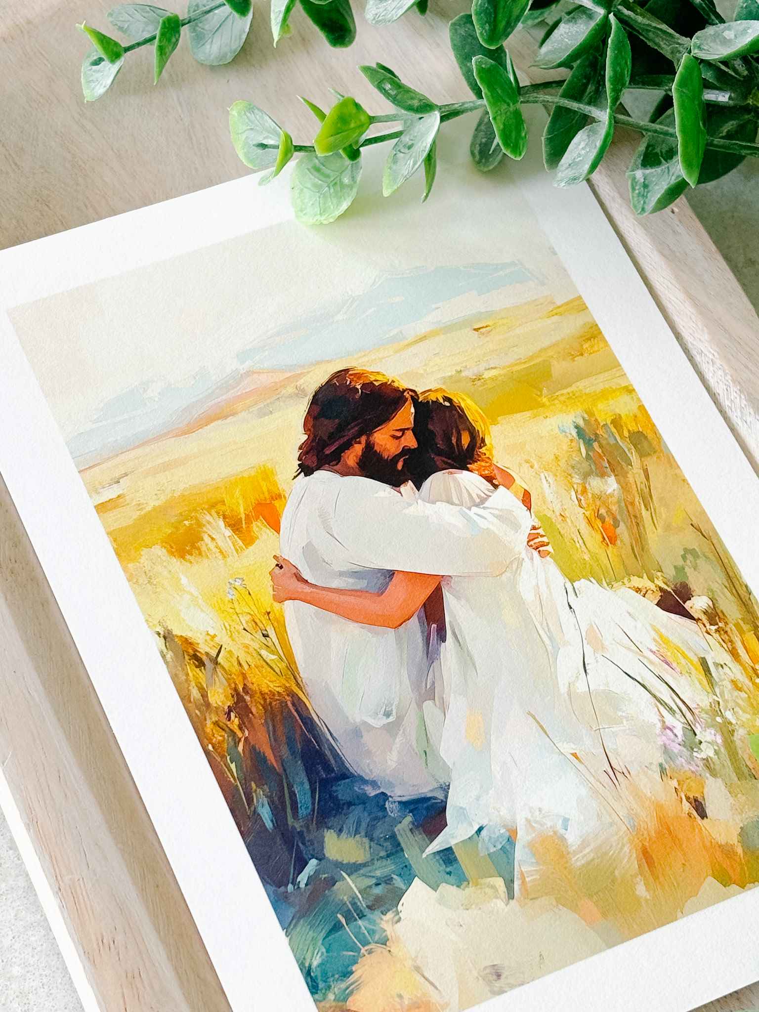 Healer of My Heart Wall Art Print - Inspirational Home Decor for Living Room, Bedroom & Office