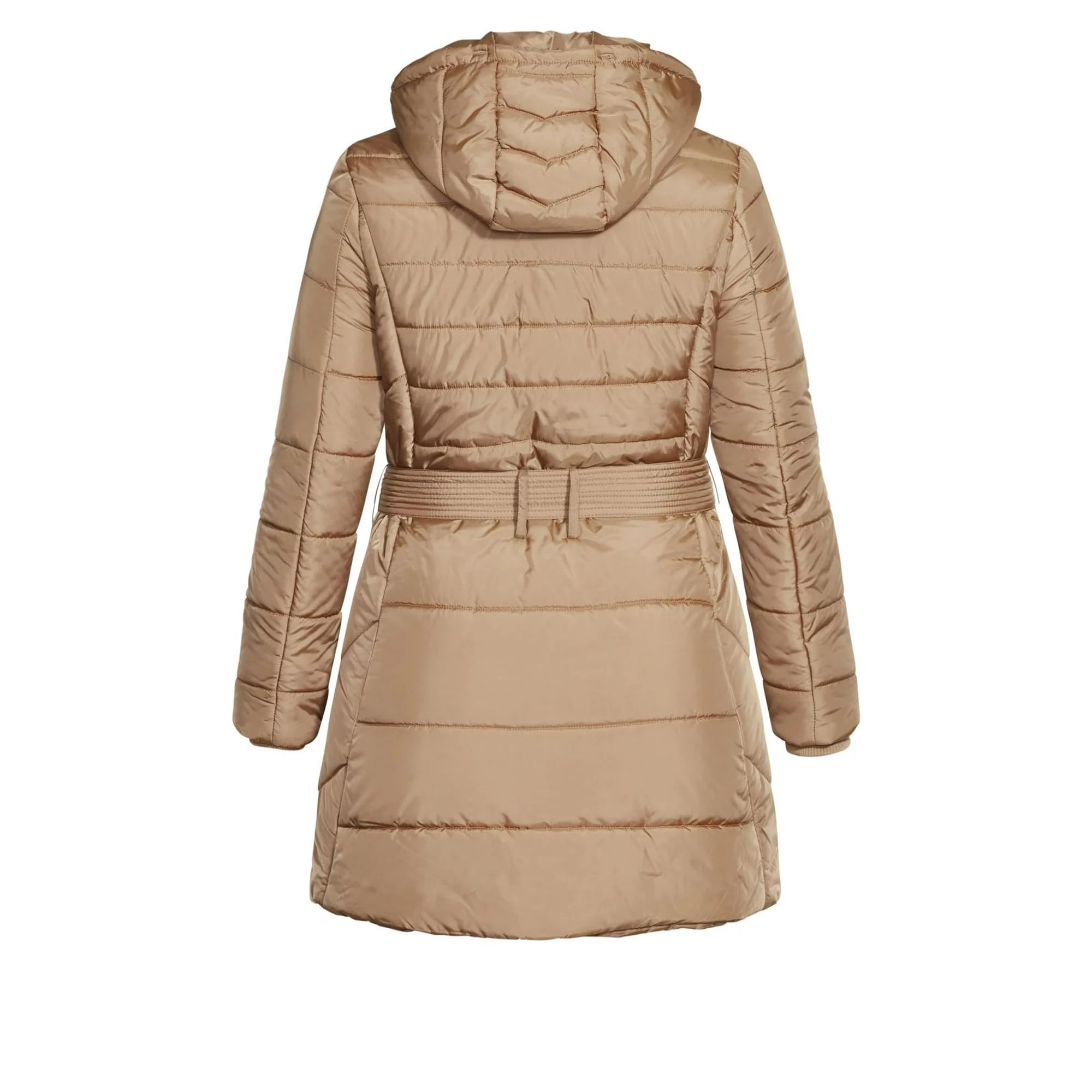 Women's Lightweight Longline Puffer Jacket - Warm Winter Coat for Outdoor Activities, Travel & Daily Wear