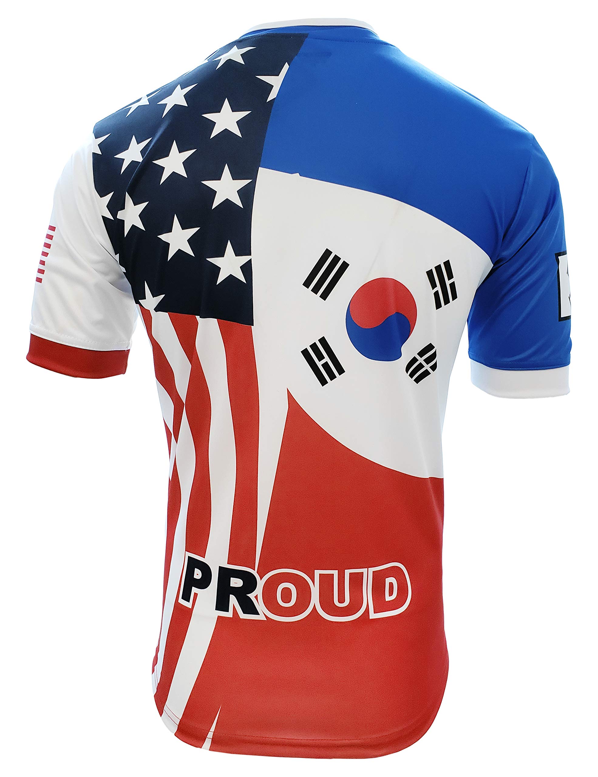 Official Korea & USA National Team Fan Jerseys - Authentic Soccer Football Jerseys for Men & Women - Perfect for World Cup, Match Days & Sports Events