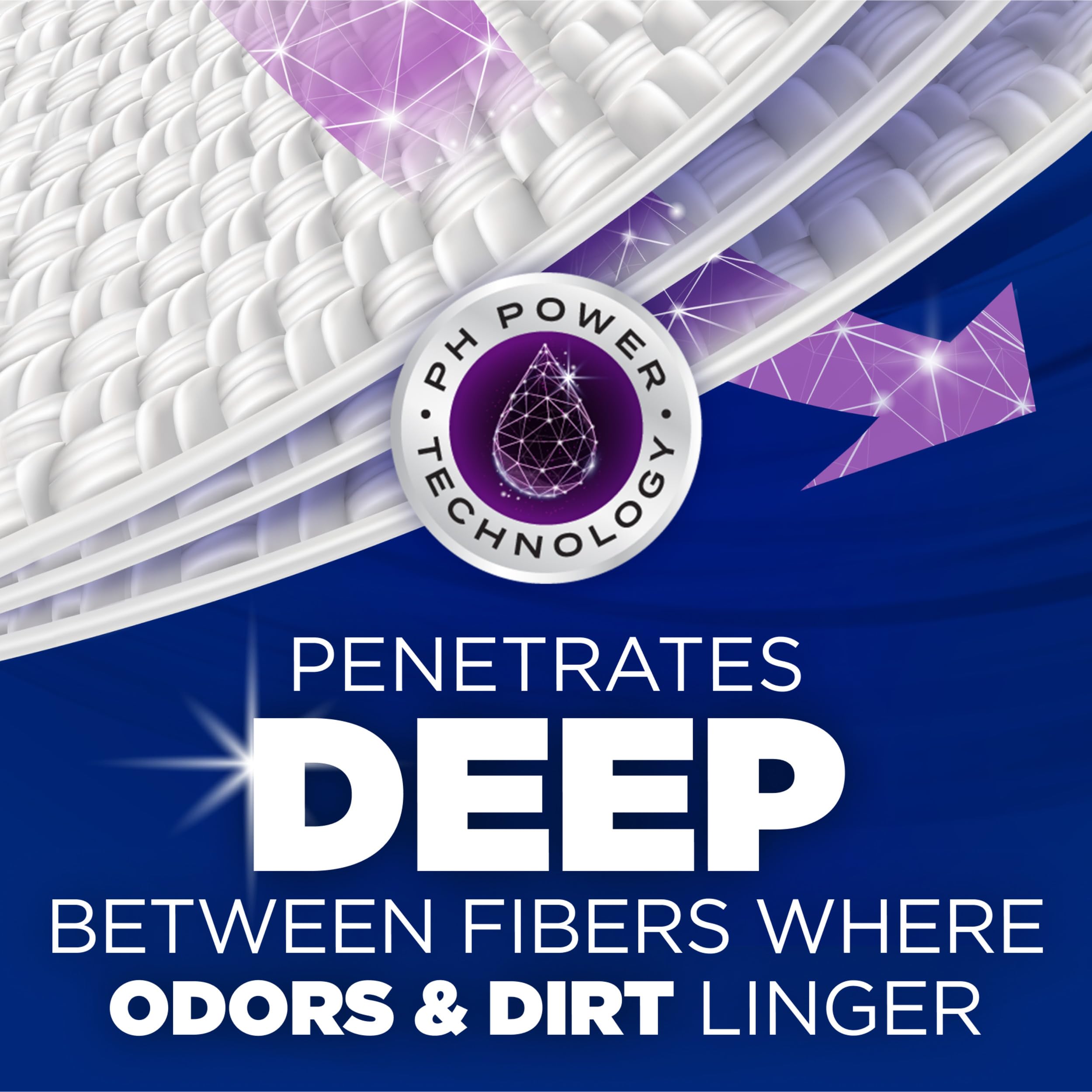 ARM & HAMMER Deep Clean Odor Eliminating Liquid Laundry Detergent, 102 fl oz (68 Loads) | Fresh Scent for Clothes, Towels & Bedding | Powerful Stain Removal for Family Laundry