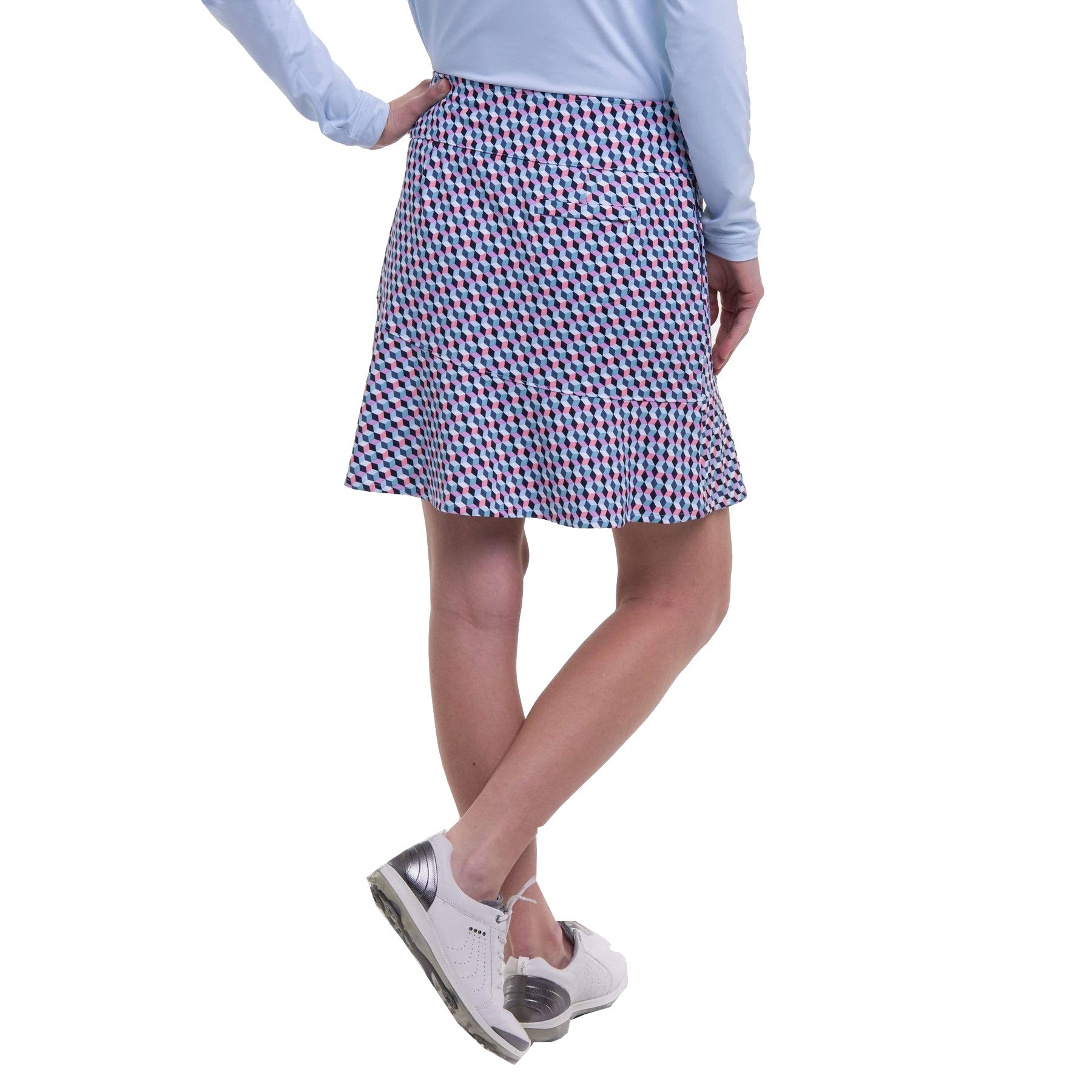 Fairway & Greene Arden Newport 18-Inch Women's Golf Skort - Comfortable & Stylish Golf Apparel for On-Course Performance & Leisure Wear