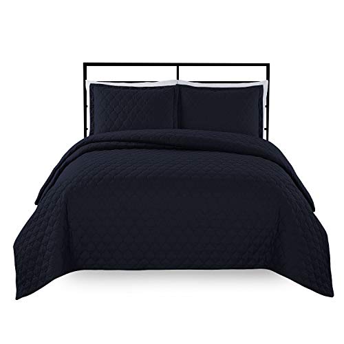 Dark Blue (Quatrefoil)