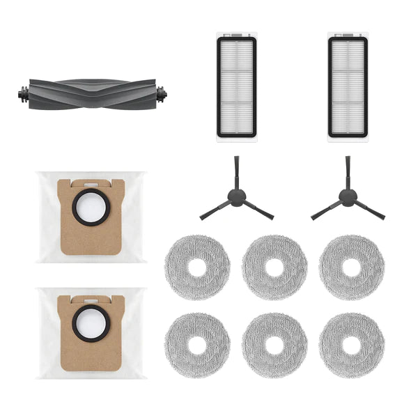 Dreame L20 Ultra Robot Vacuum Accessories Kit - Replacement Parts & Cleaning Tools for Smart Home Cleaning | Perfect for Hardwood Floors, Carpets & Pet Hair