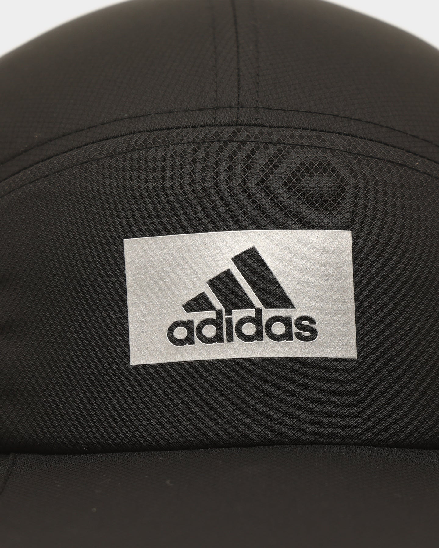 Adidas Tech 5 Panel Strapback Cap - Black Adjustable Baseball Hat for Men & Women - Perfect for Running, Gym, Sports & Outdoor Activities