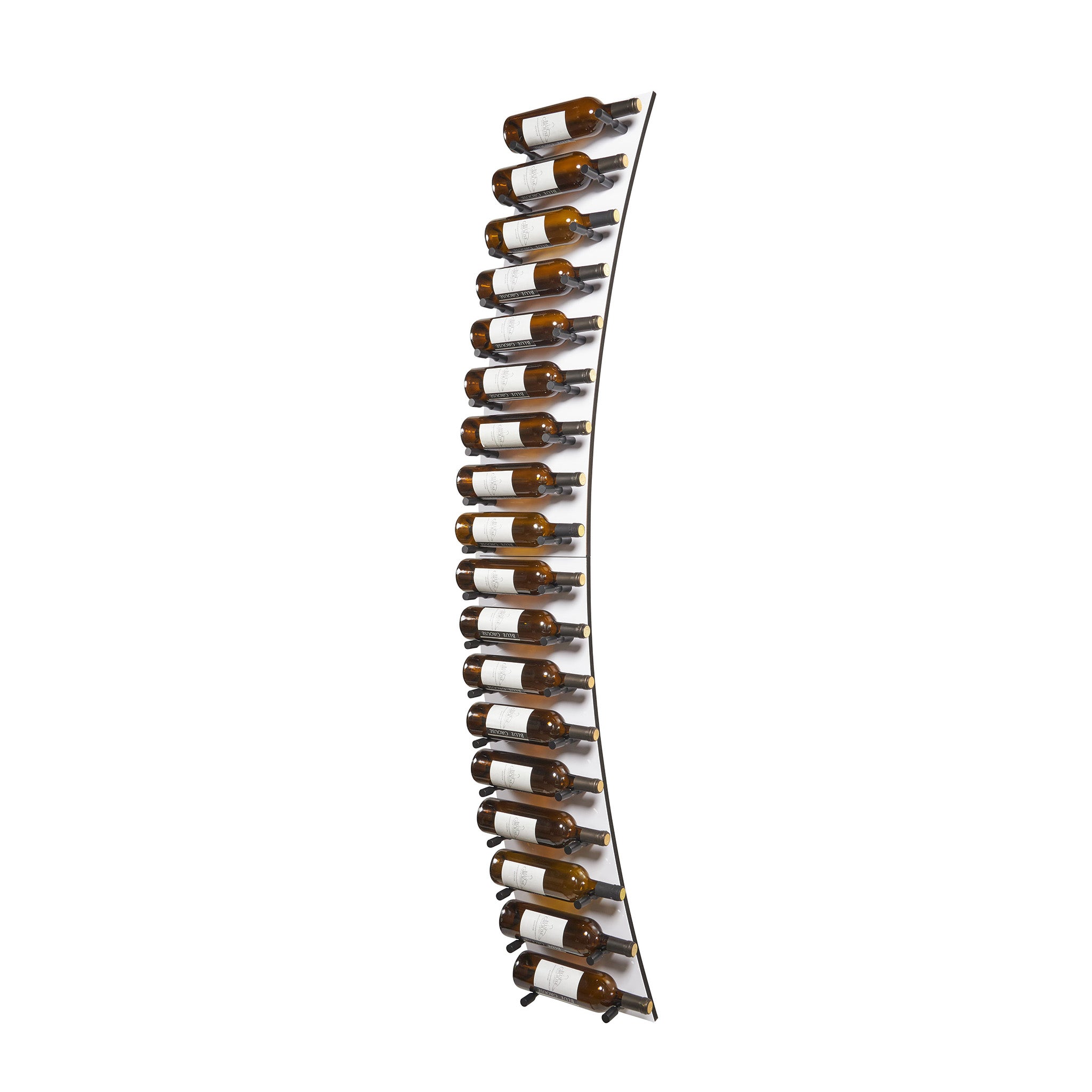 Blue Grouse VINdustry 6ft Tall Curved Wine Barrel Stave Pegs & Panel Kit - Perfect for Wine Cellar Decor, Home Bar, and Rustic Wall Display