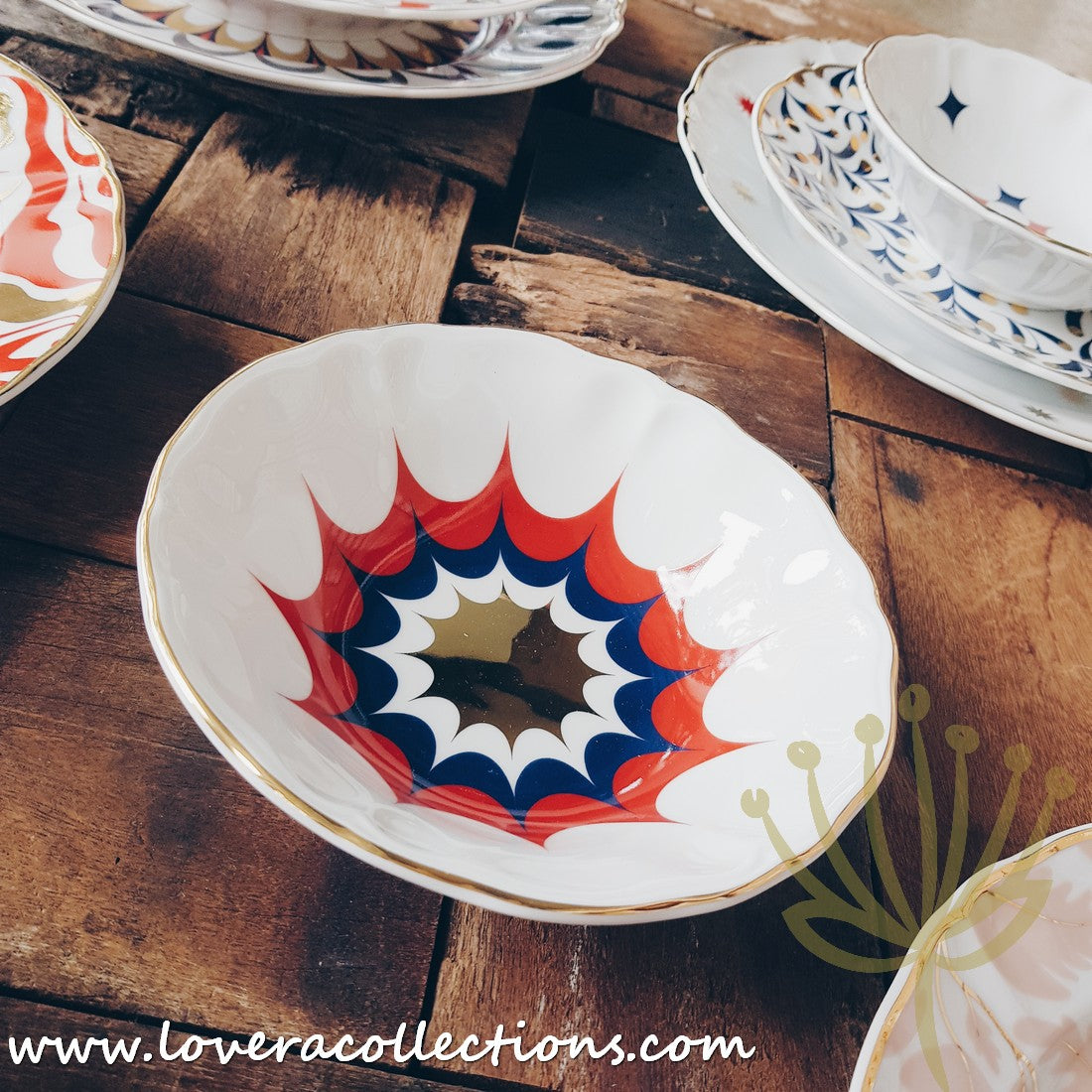 Bitossi Italy Abracadabra Dinnerware Set by La Tigre - Premium Ceramic Plates & Bowls for Elegant Dining, Perfect for Dinner Parties & Home Decor