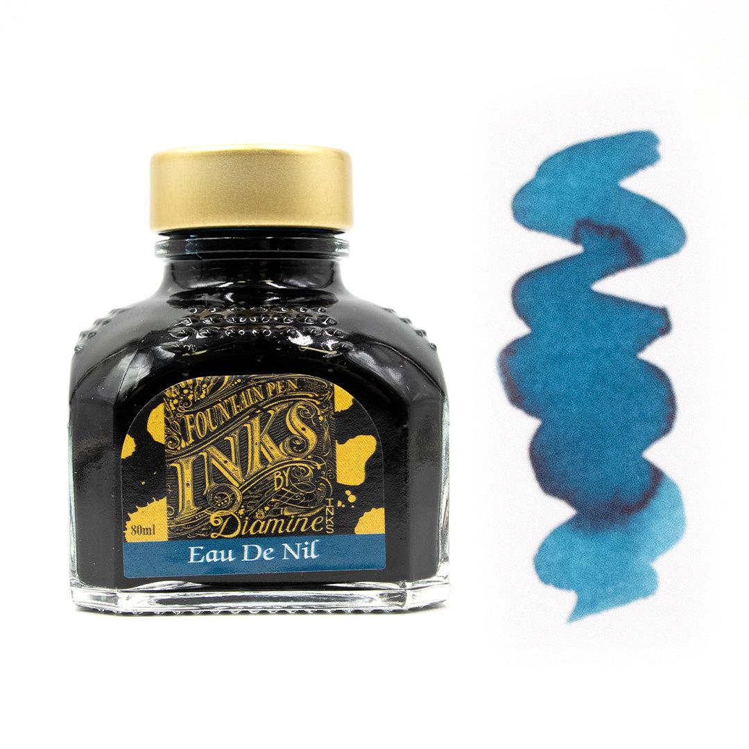 Premium Diamine Ink Bottle 80ml - Vibrant Fountain Pen Ink for Calligraphy, Journaling & Artistic Writing - Smooth Flow & Rich Colors