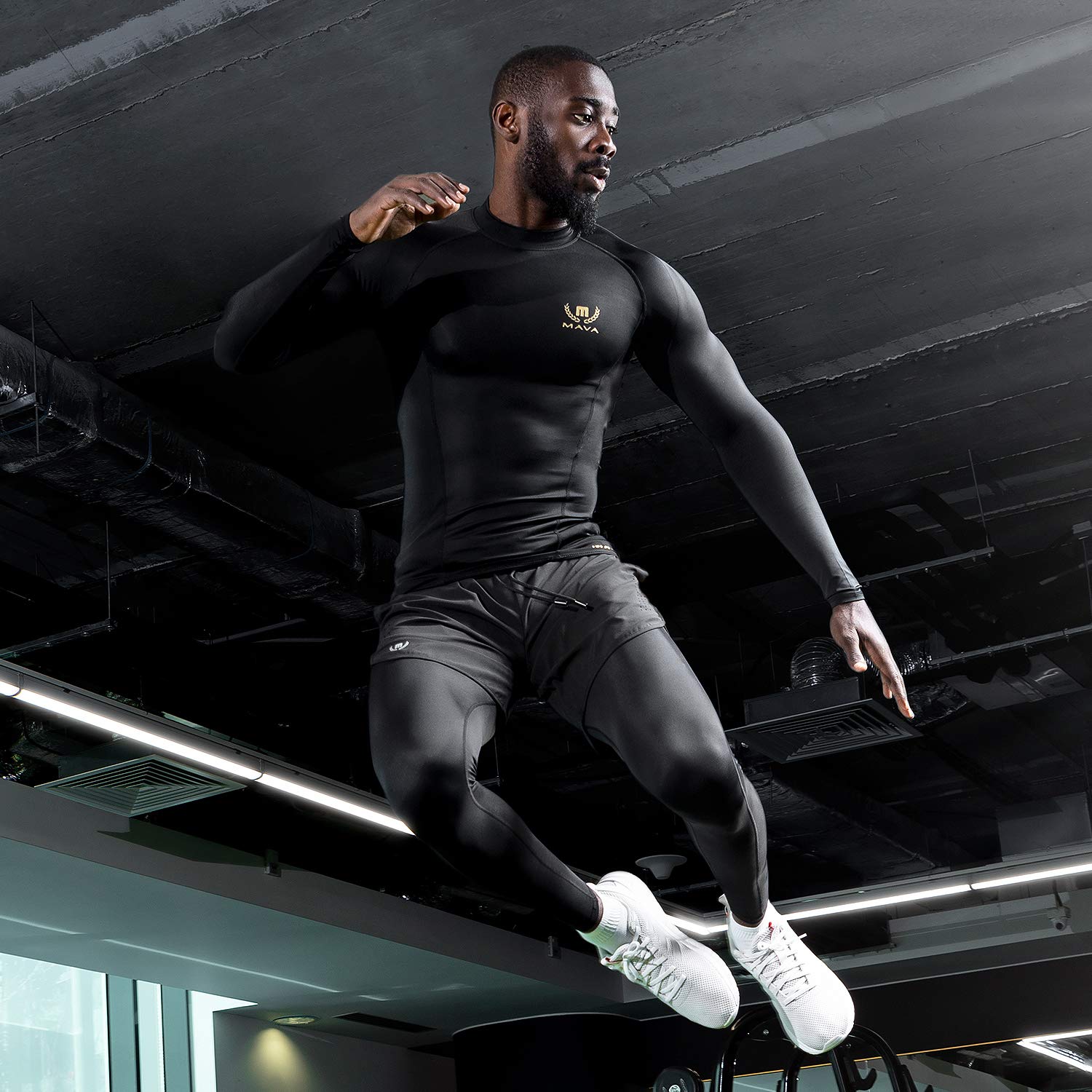 MAVA Men's Basketball Shorts - Breathable Workout Shorts with Pockets & Loose Fit | Gym & Running Athletic Shorts for Men | Perfect for Basketball, Gym Training & Outdoor Sports