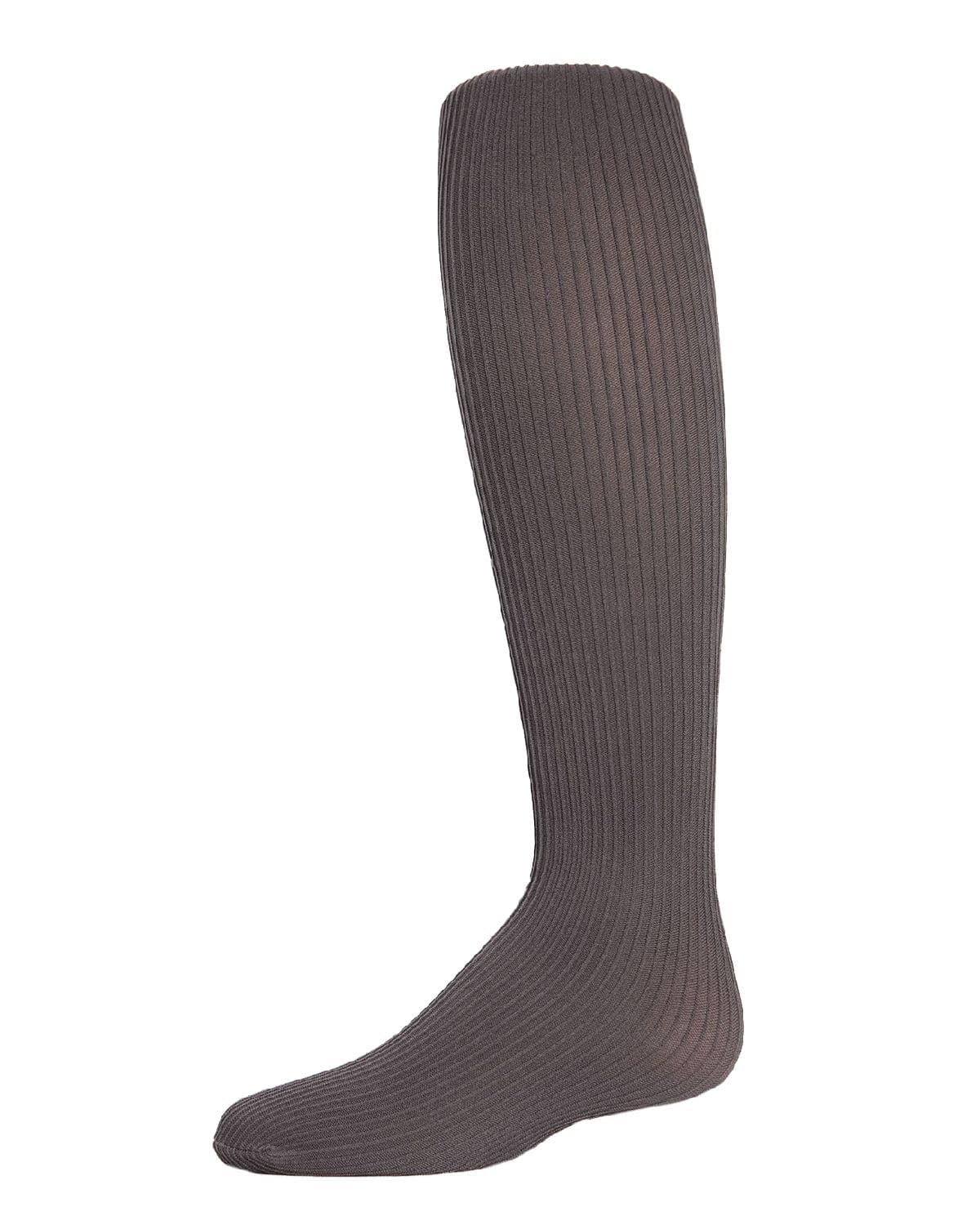 MeMoi Girls Ribbed Tights - Soft & Stretchy Kids Tights for School, Dance & Play | Comfortable Children's Tights Collection