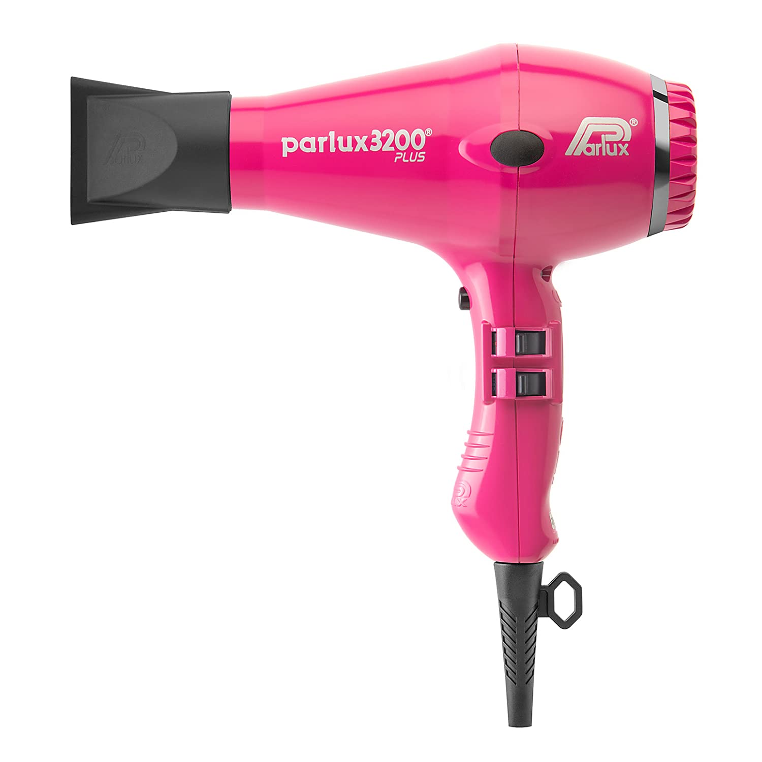 Parlux 3200 Plus Professional Hair Dryer - Fuchsia Pink | Lightweight & Fast Drying for Salon-Quality Results at Home | Perfect for Styling, Blowouts & Everyday Use