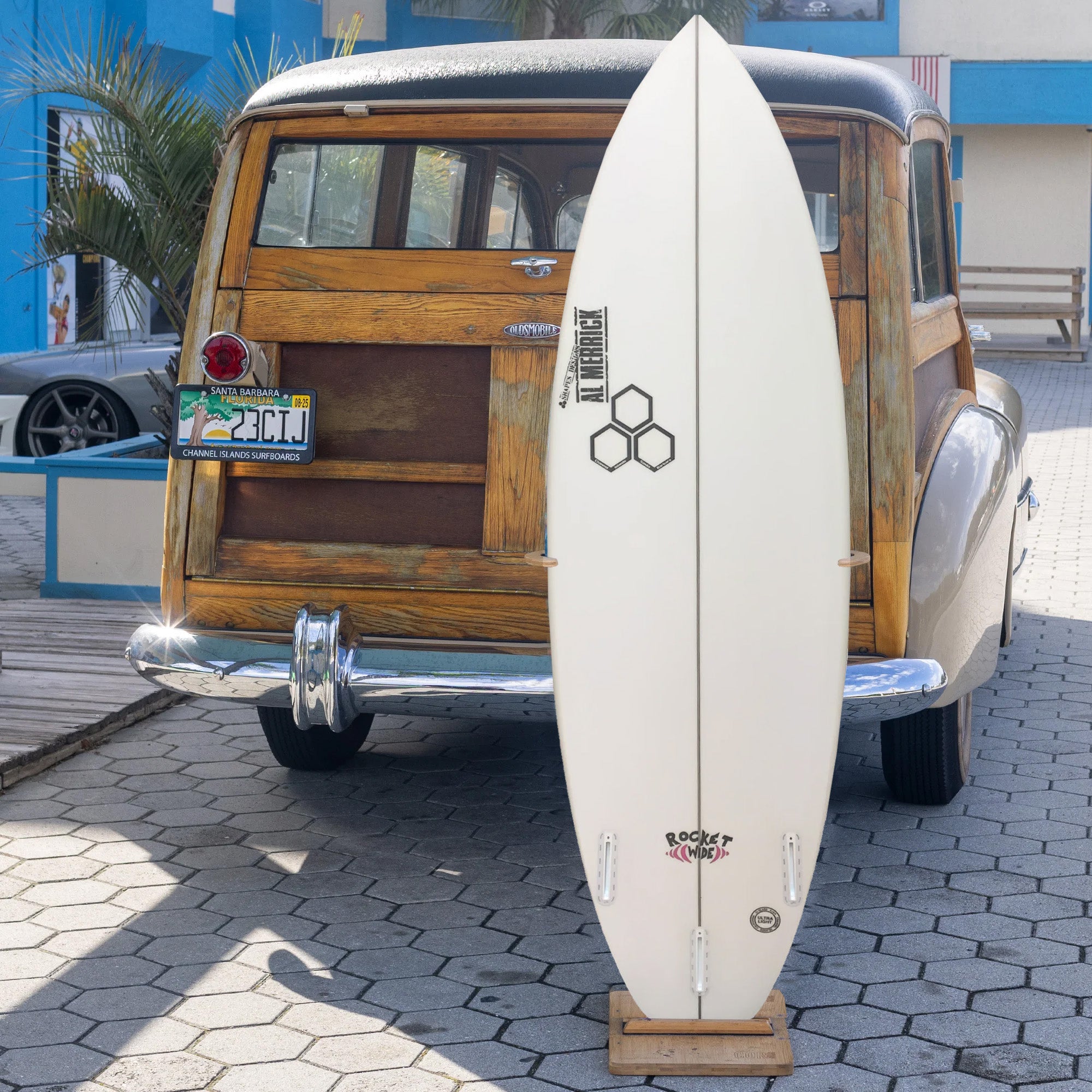 Channel Islands Rocket Wide Squash 6'0 Surfboard with Futures Fins - High-Performance Shortboard for Small to Medium Waves, Perfect for Beach Breaks and Daily Surfing Sessions