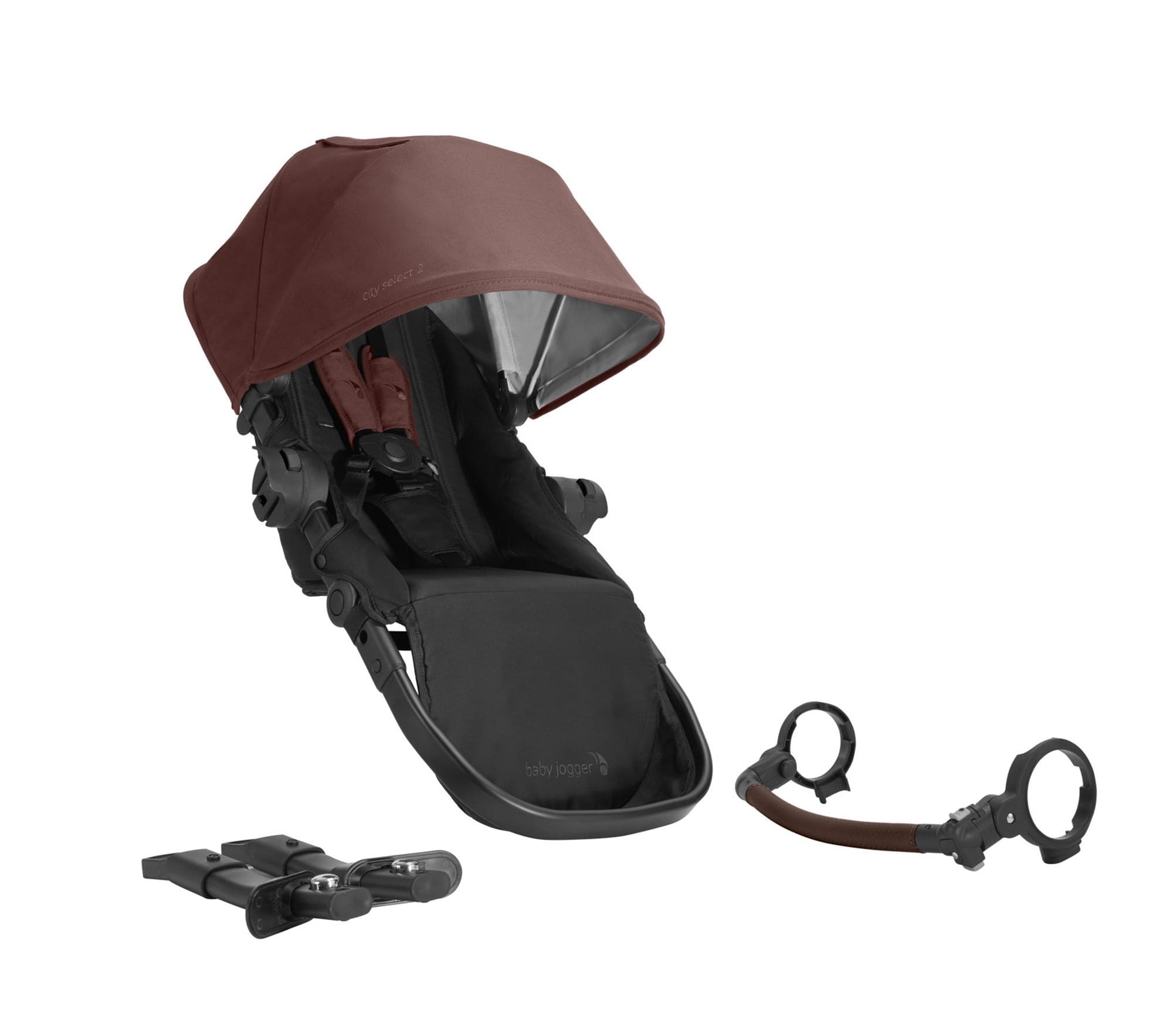 Baby Jogger City Select 2 Stroller Second Seat Kit - Expandable Double Stroller for Twins or Siblings - Perfect for City Walks, Shopping & Family Outings