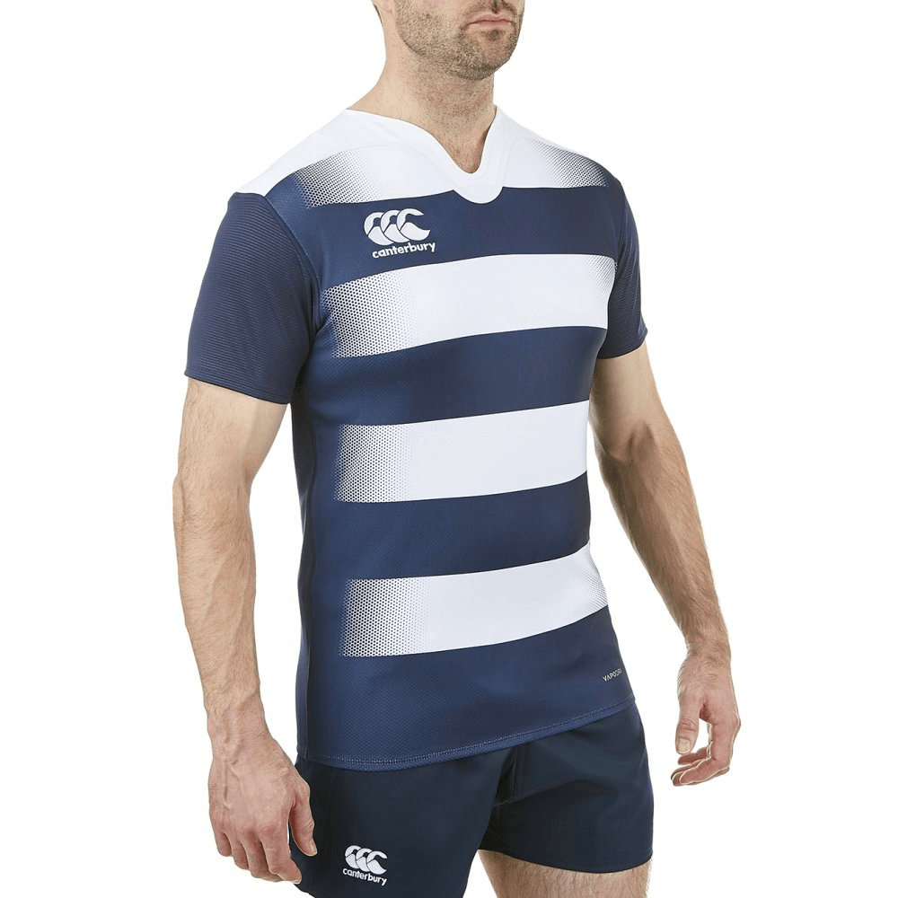 CCC Vapodri Challenge Hooped Rugby Jersey - Breathable & Moisture-Wicking Rugby Shirt for Men - Perfect for Rugby Matches, Training & Sports Events