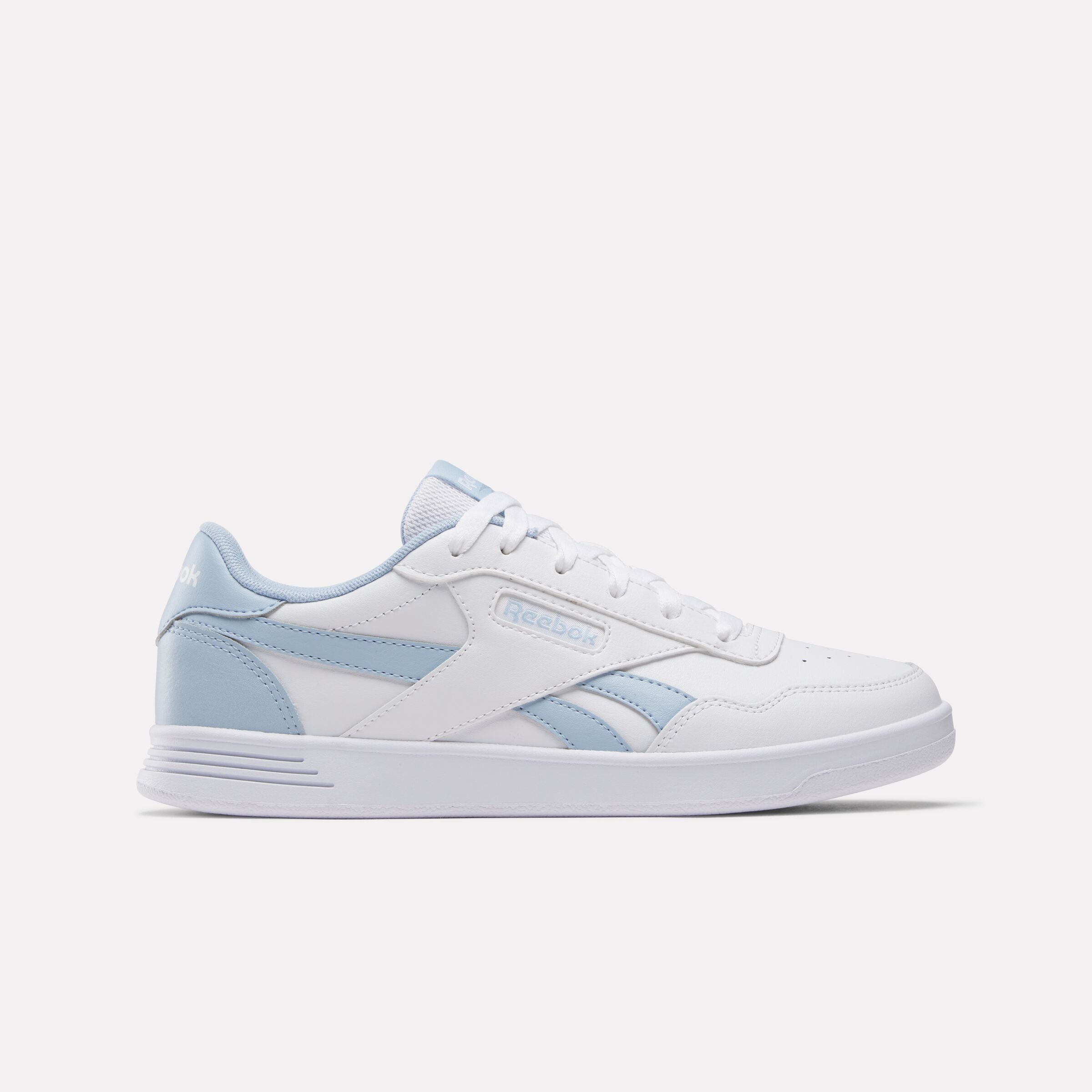 Reebok Court Advance Sneakers - White, Y2K Blue & Upgrade Blue - Comfortable & Stylish for Casual Wear, Gym & Street Fashion