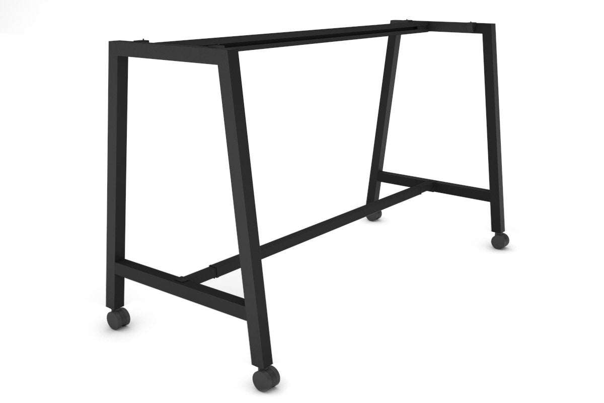 Quadro Dry Bar Table Frame A Legs - 2000mm x 700mm Heavy Duty Metal Base for Home Bar, Restaurant & Commercial Use - Perfect for Kitchen Islands, Breakfast Bars & Entertainment Areas