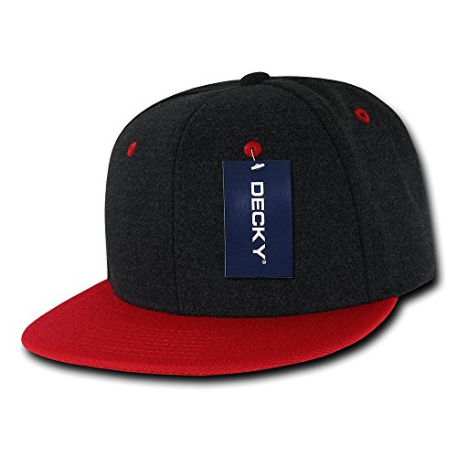 Charcoal/Red