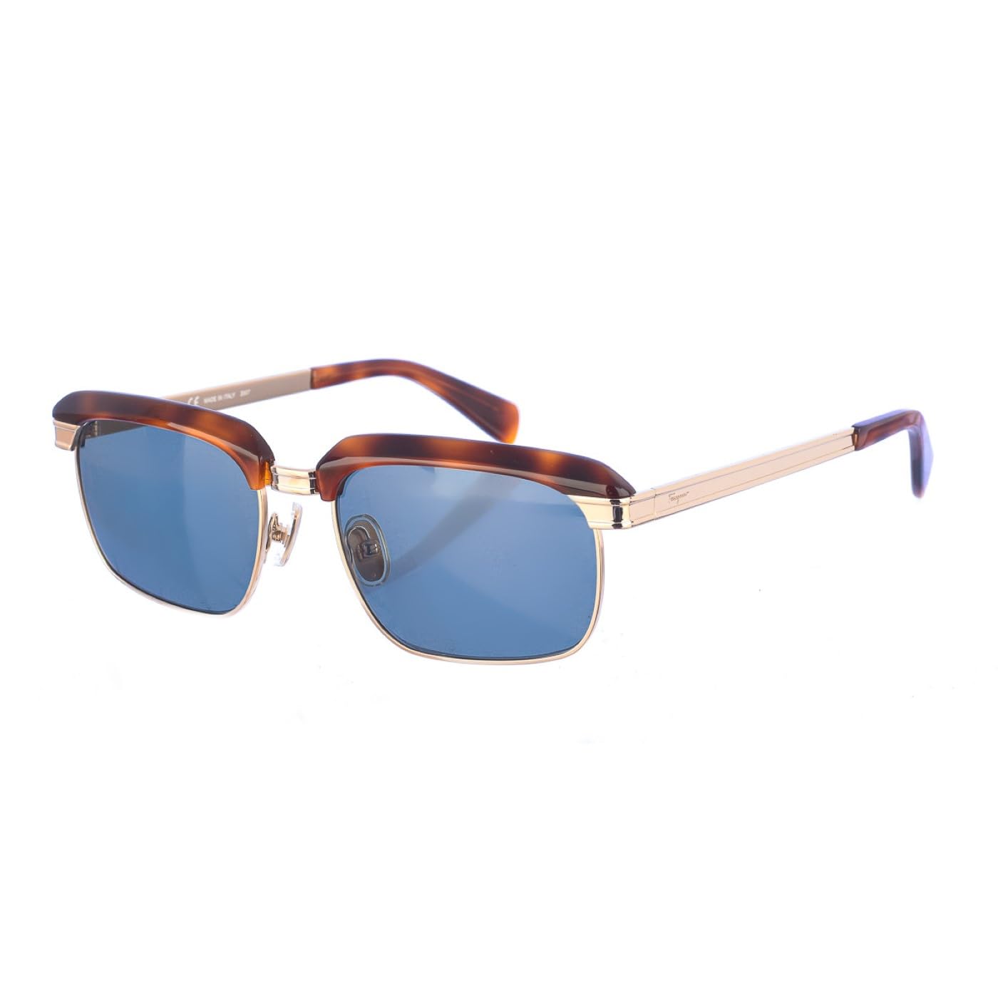 Ferragamo SF 263 S 271 Tortoise/Gold Polarized Sunglasses for Women - Luxury Designer Shades for Driving, Beach & Outdoor Fashion