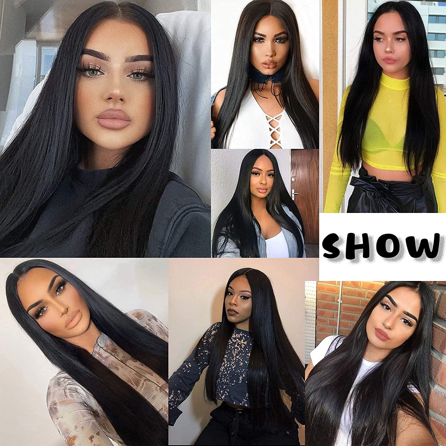VIEWS Synthetic Hair Wigs for Women - Natural Looking Full Head Fashion Wig for Girls & Ladies, Heat Friendly Artificial Hair for Daily Use, Parties & Cancer Patients