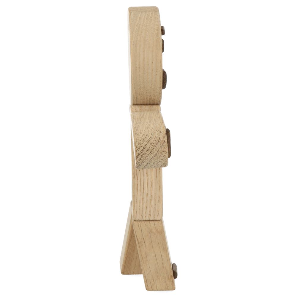 Natural Oak Gingerbread Man Cookie Cutter - Perfect for Holiday Baking, Christmas Decorations, and DIY Cookie Making