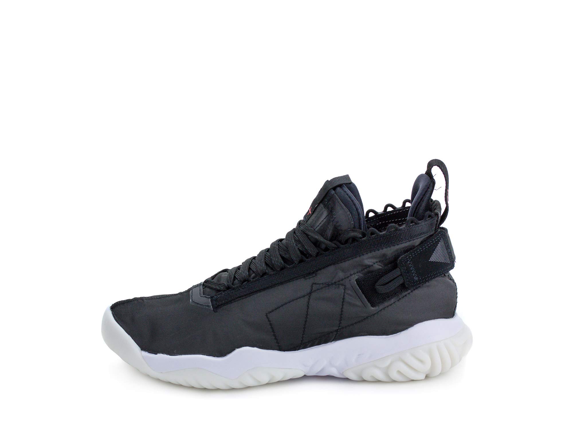Nike Jordan Proto React Men's Running Shoes - Black/White Nylon - Size 8.5 US - Lightweight Athletic Sneakers for Jogging, Gym Workouts & Casual Wear