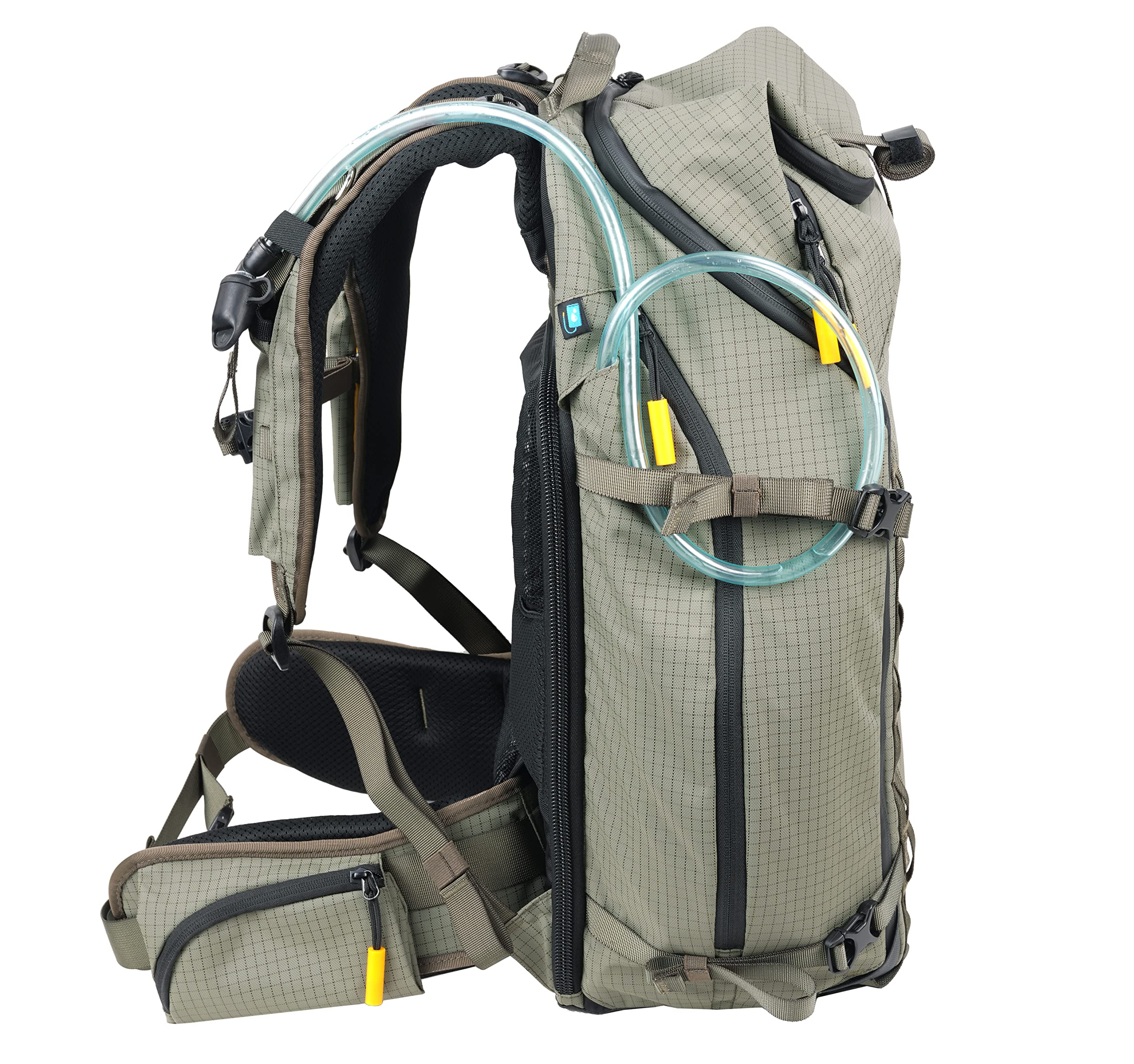 VANGUARD VEO Active 42 DSLR Camera Backpack - Waterproof Khaki Green for Photographers | Perfect for Travel, Hiking & Outdoor Photography Gear Storage