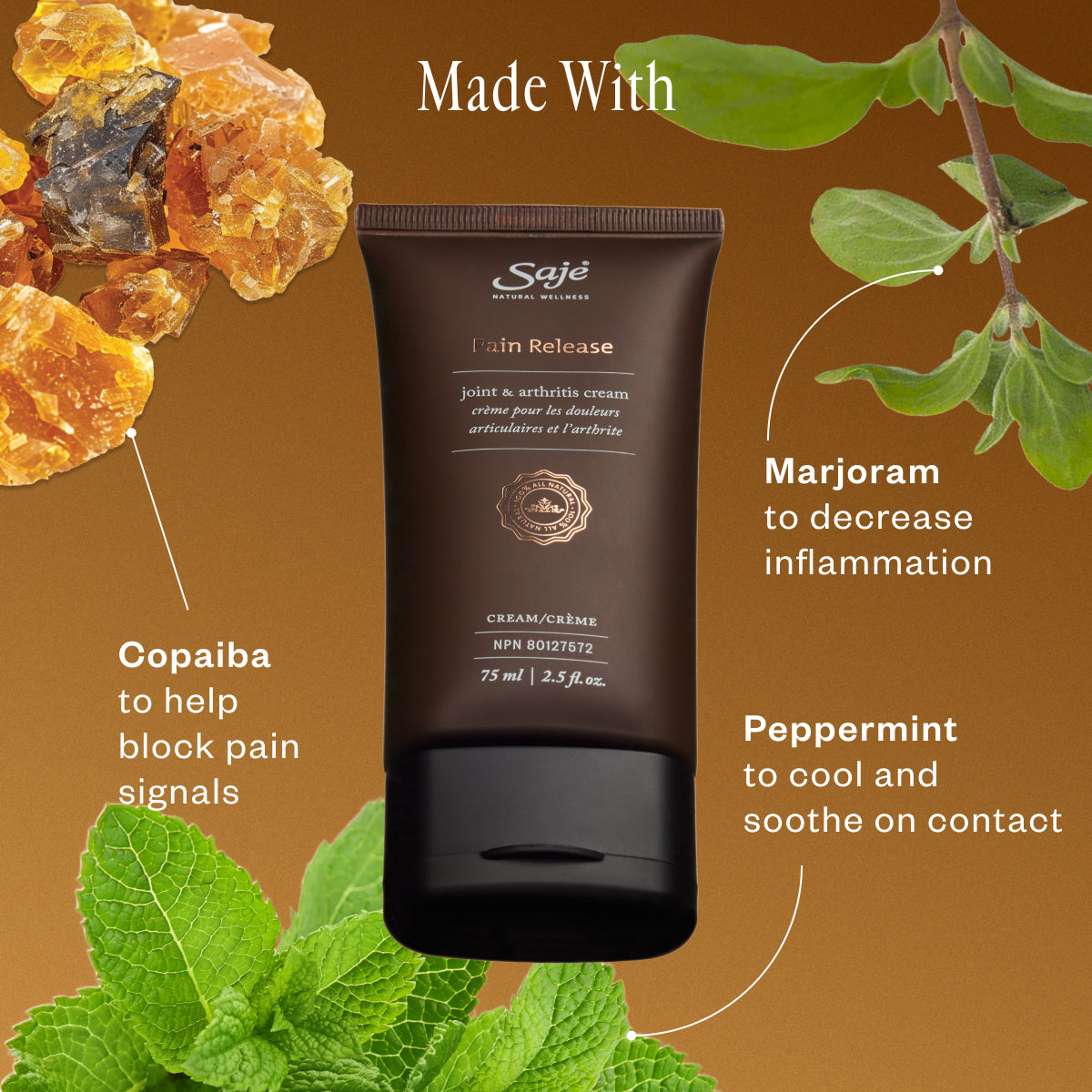 Best Pain Relief Cream for Joint & Arthritis - Fast-Acting, Soothing Formula for Muscle & Joint Discomfort - Perfect for Athletes & Active Lifestyles