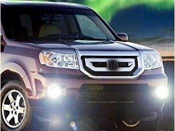 Xenon Halogen Fog Lights Kit for 2009-2011 Honda Pilot - Durable Driving Lights & Fog Lamps for Enhanced Visibility in Rain, Snow, and Low-Light Conditions