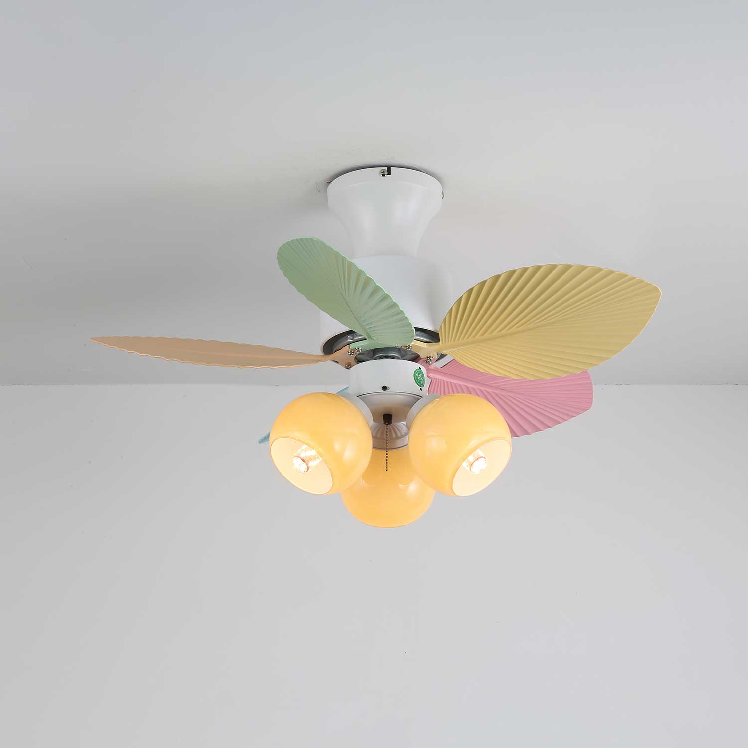 Candy Breeze 52 Inch Ceiling Fan with Light Kit - Remote Control, Reversible Blades, Energy Efficient - Perfect for Bedroom, Living Room, and Outdoor Patio