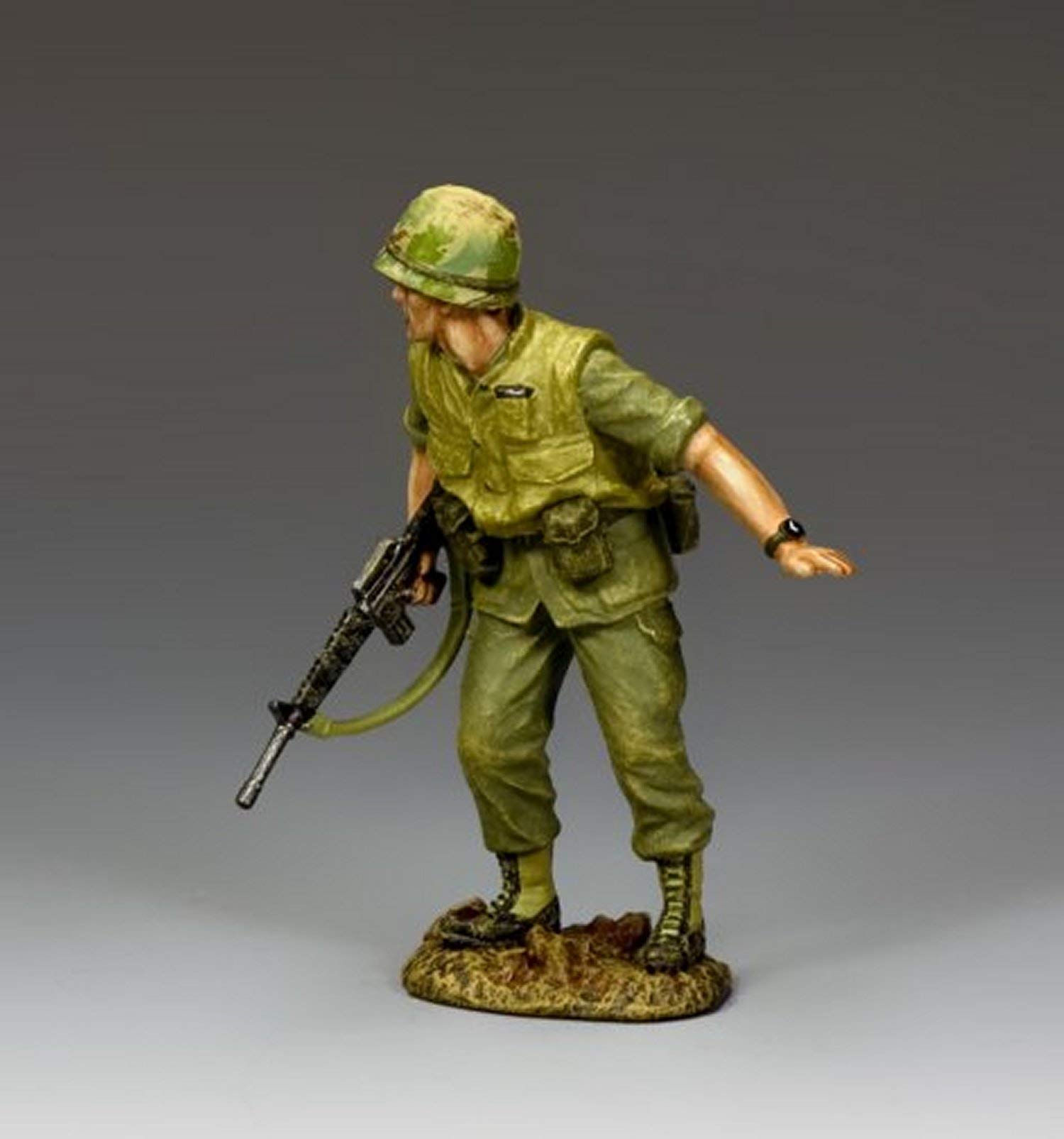 King and Country VN044-KC Vietnam War Military Figure - Authentic Collectible for History Enthusiasts | Perfect for Dioramas, Displays & Gifts
